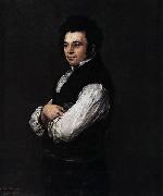 Francisco de Goya Portrat des Tiburcio Perez y Cuervo oil on canvas